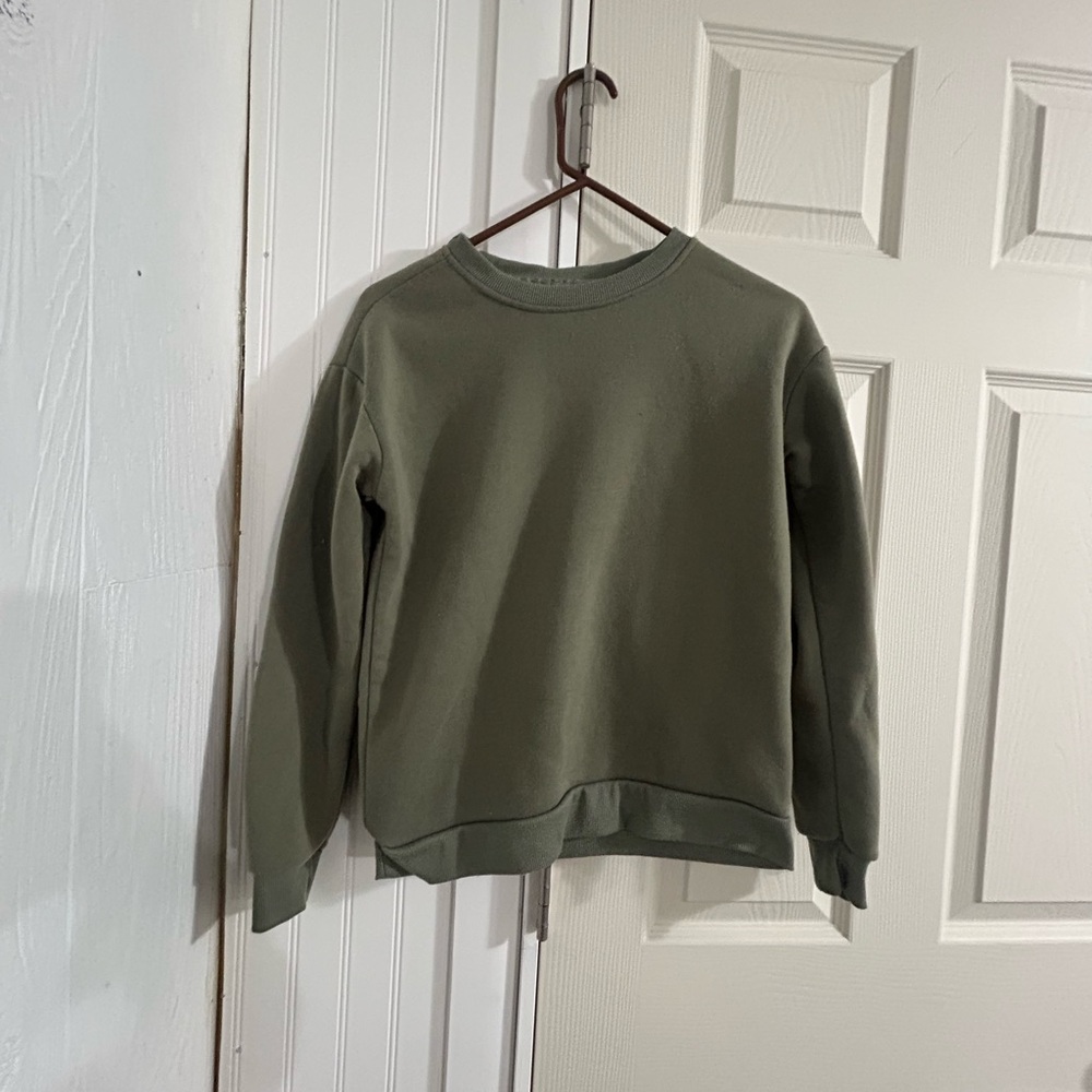 Just Be Men's Crewneck Sweatshirt in Olive